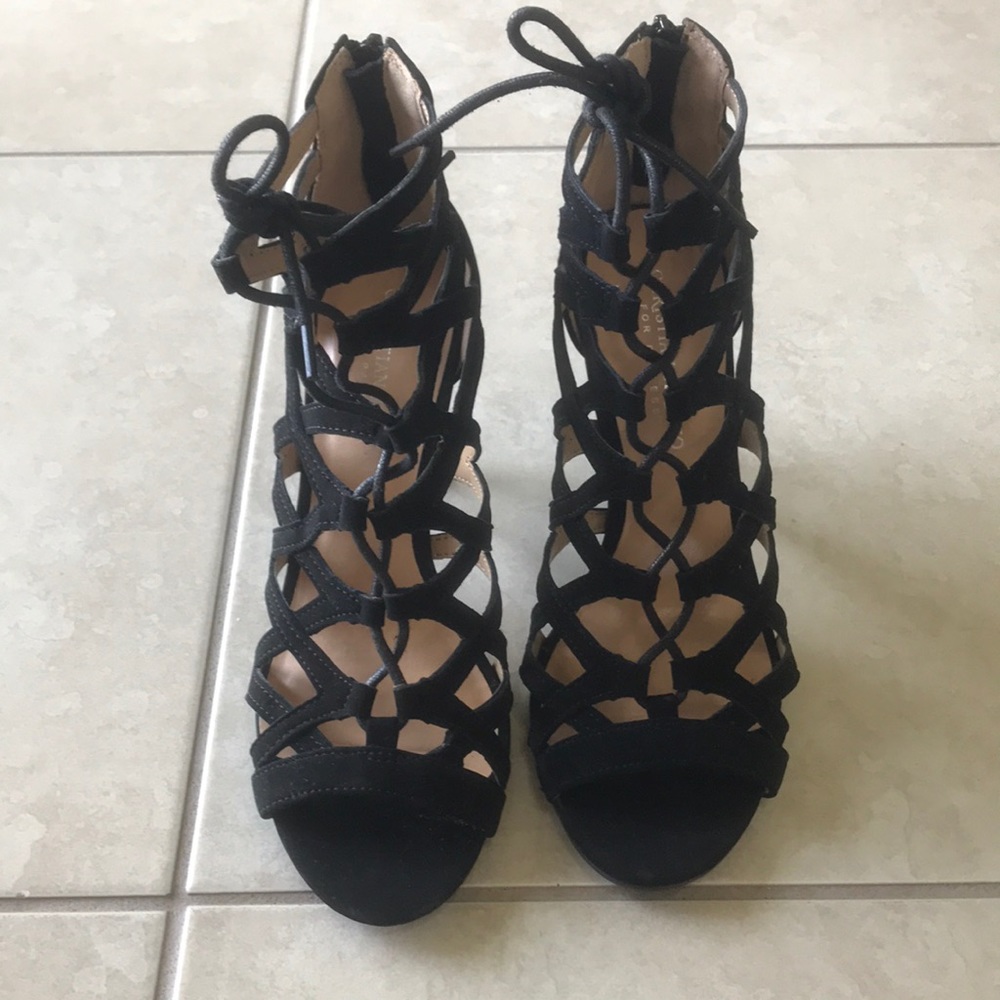 Black heels